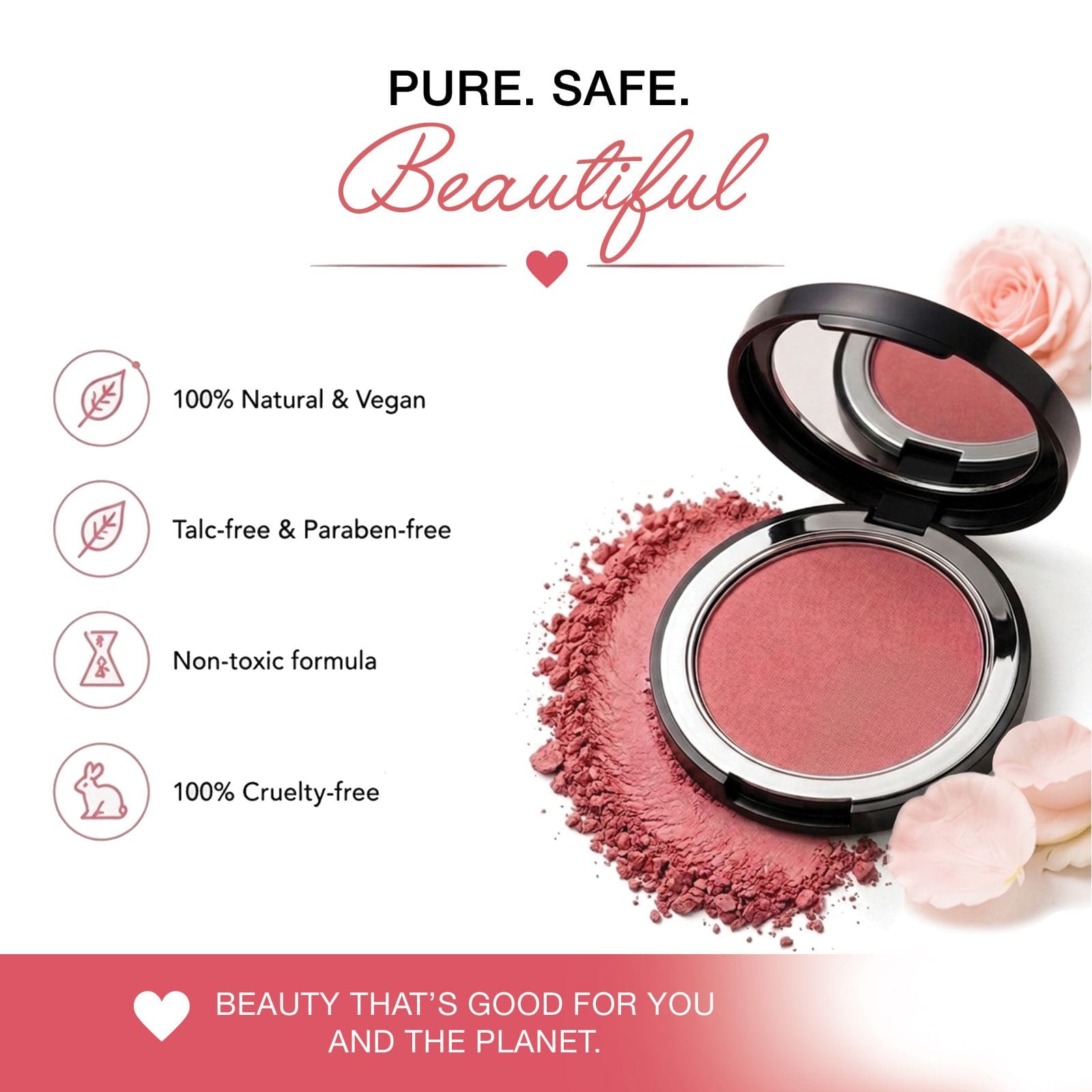 Blush mineral compact - imagine 6
