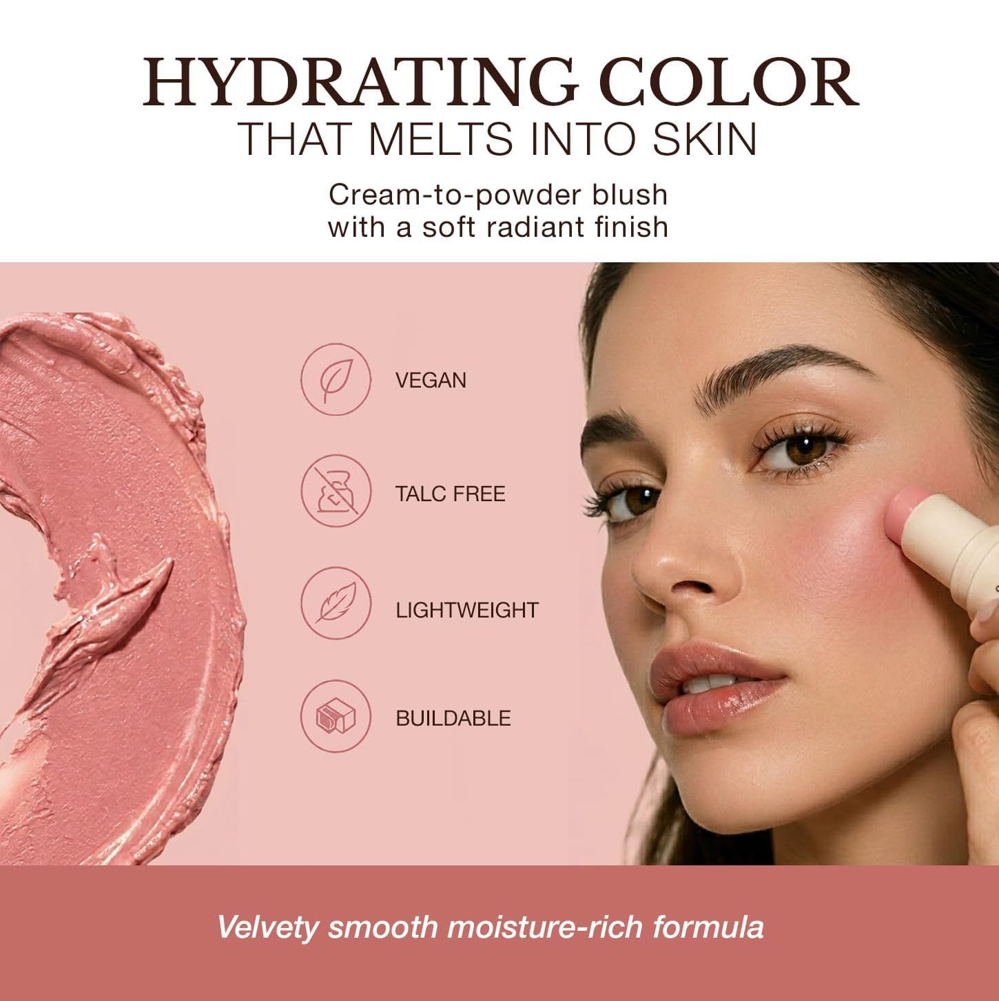 Blush stick hidratant - imagine 2