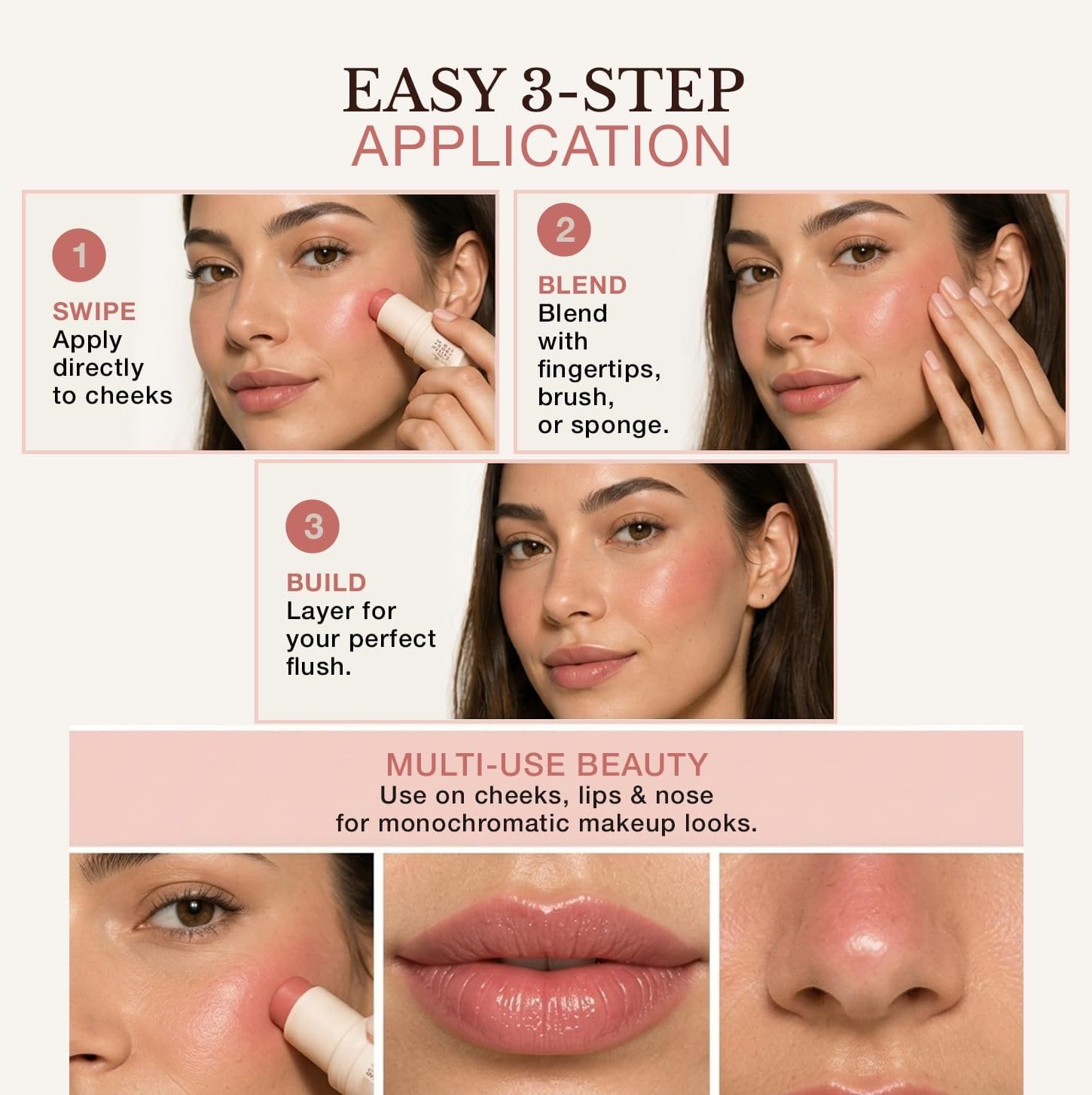 Blush stick hidratant - imagine 5
